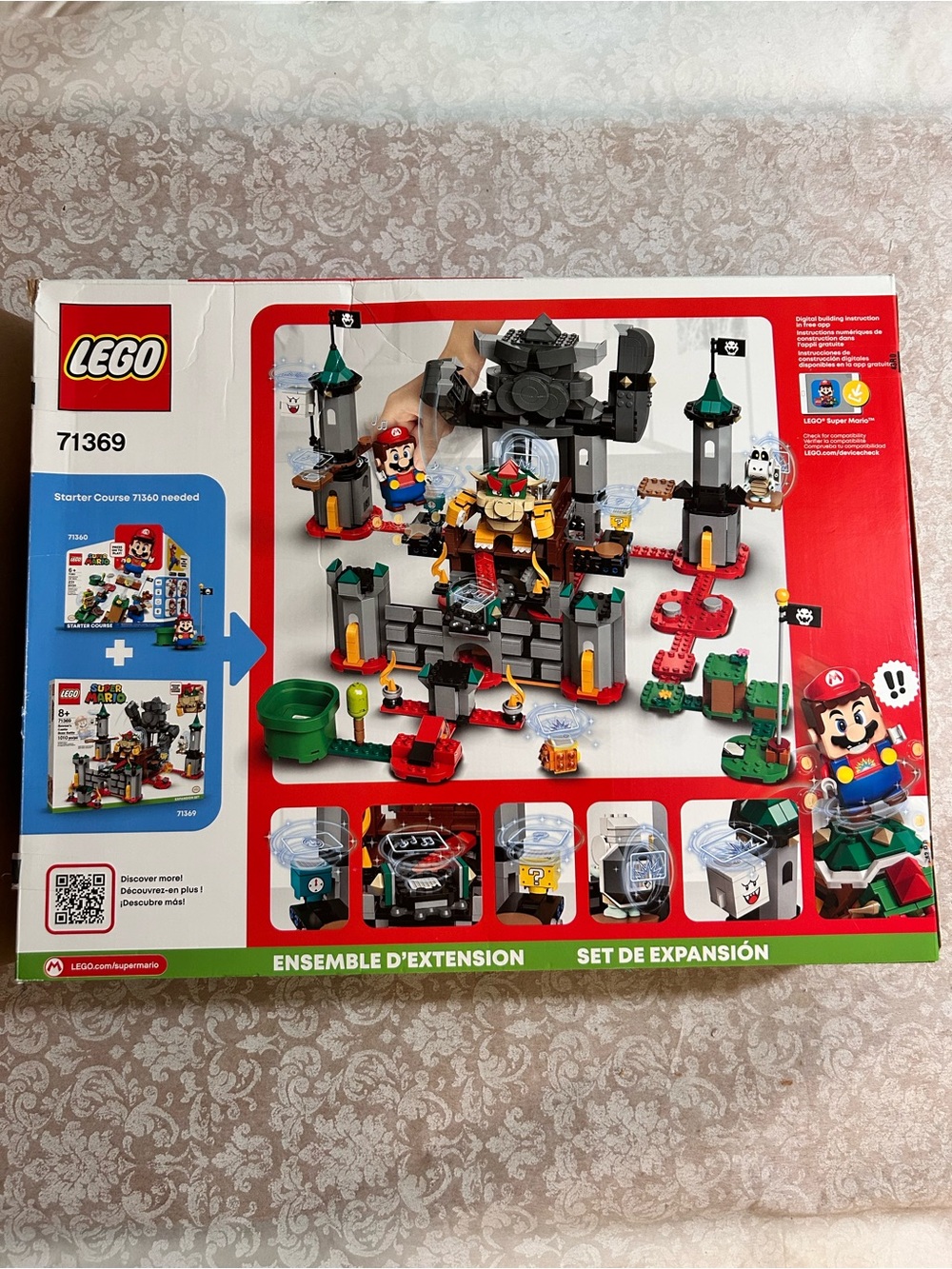 Lego ~ Bowser’s Castle Boss Battle Expansion Set 71369 *packs 1 + 2 missing* - Picture 6 of 10